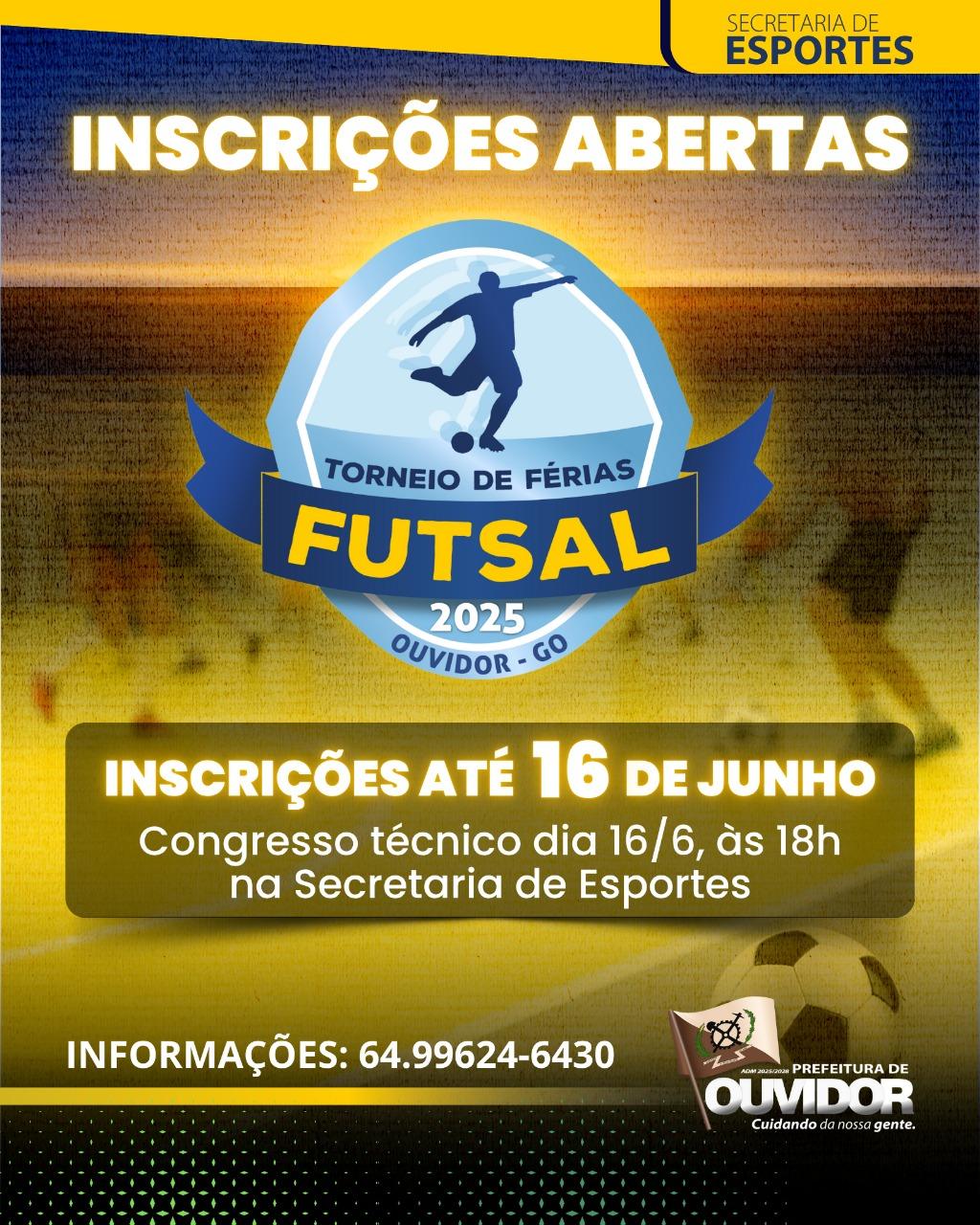 Prefeitura de Ouvidor-futsal