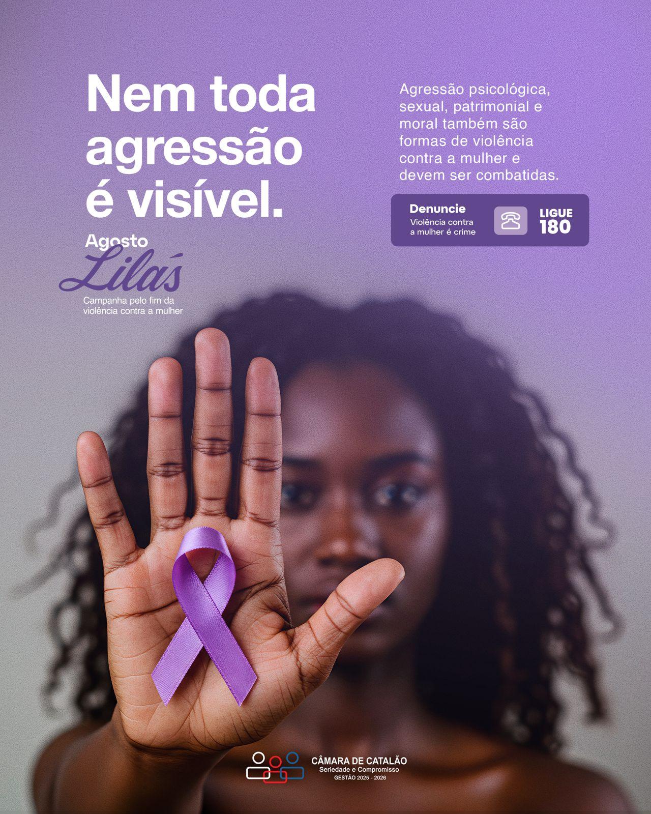 Agosto lilás