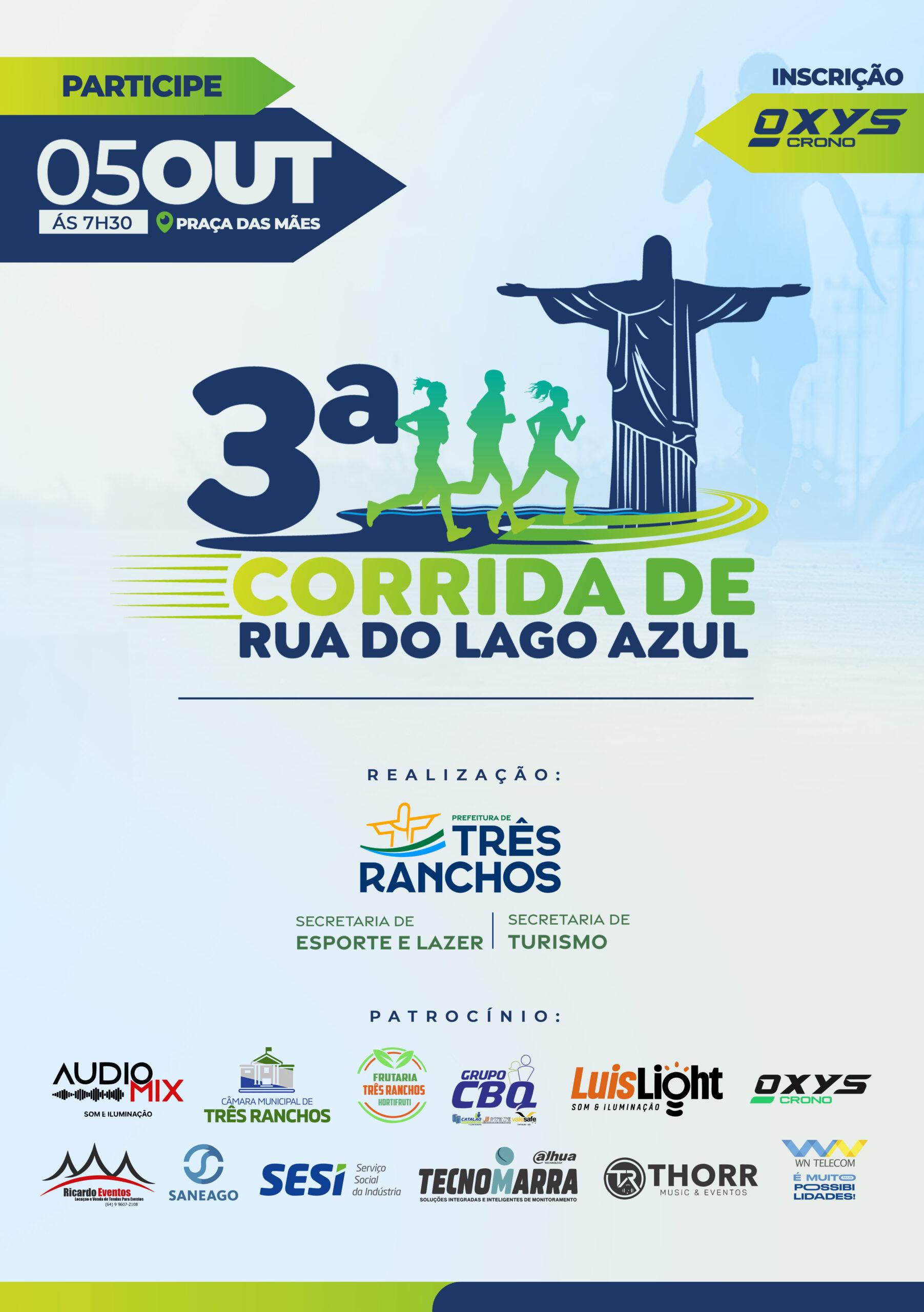Flayer com patrocinadores