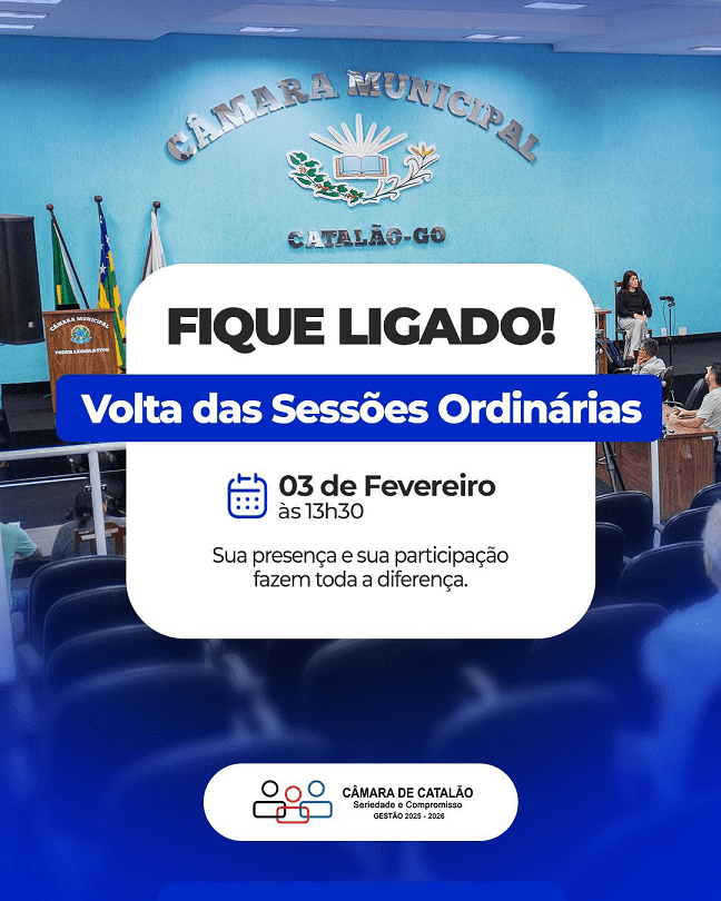 Volta das sessões